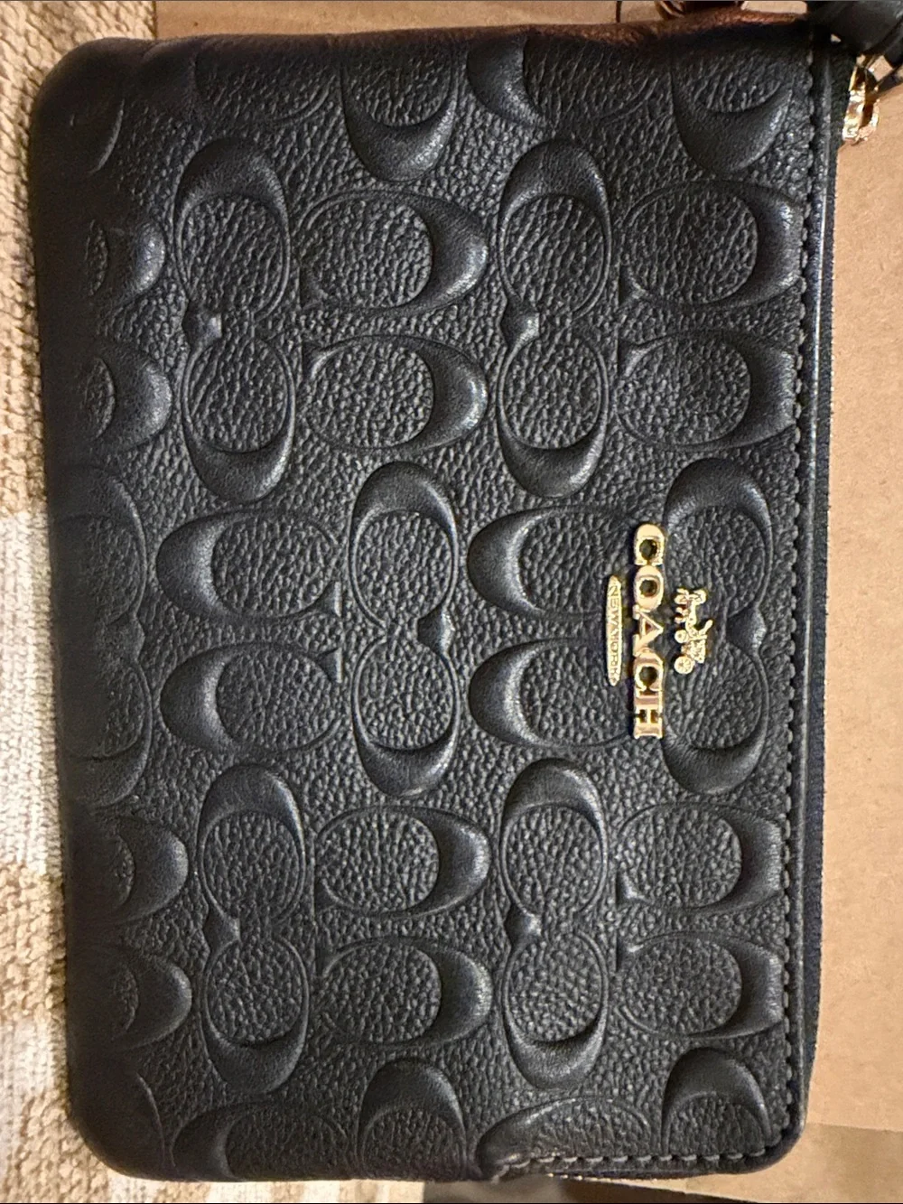 Coach compact wristlet